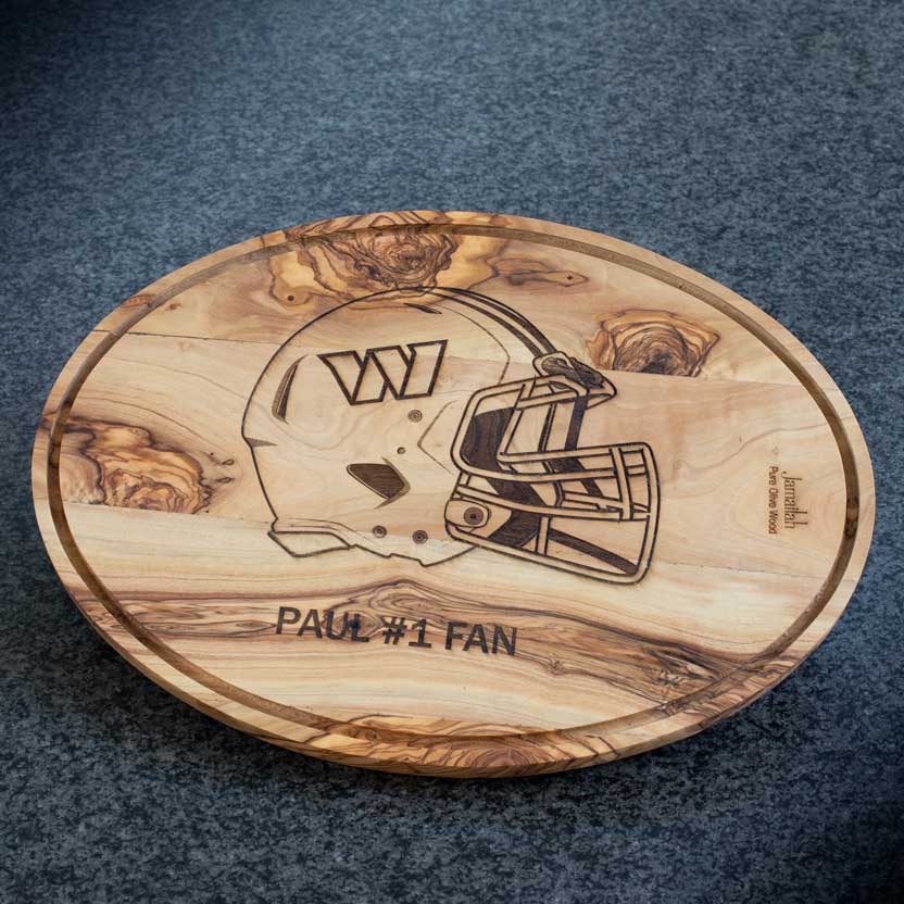 Engraved Charcuterie Board Large for the NFL Team Fan – Jamailah