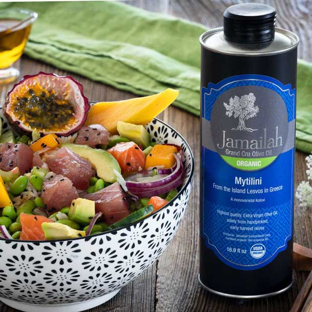 MYTILINI Extra Virgin Olive Oil Organic Mytilini from Greece - Jamailah