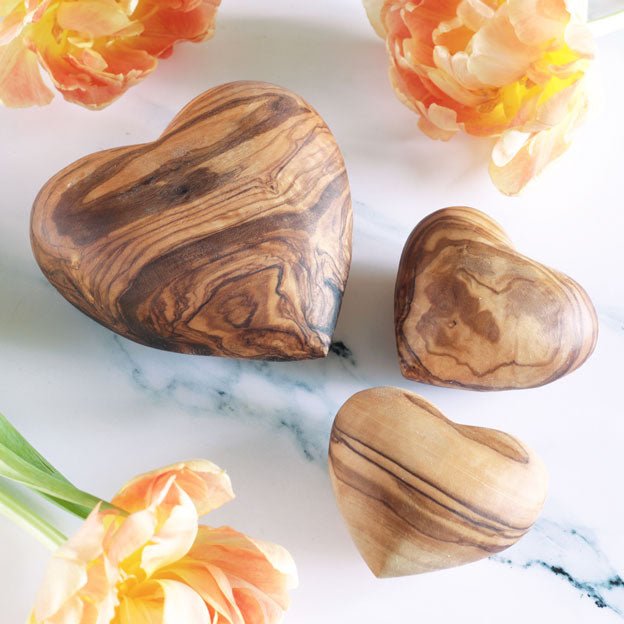 SIENA Heart Collection OLIVE WOOD HANDCRAFTED - Jamailah