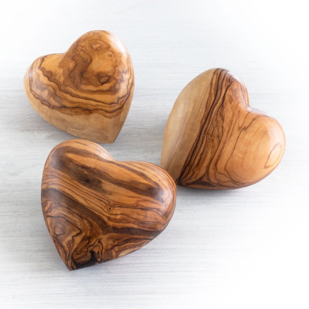 SIENA Heart Collection OLIVE WOOD HANDCRAFTED - Jamailah