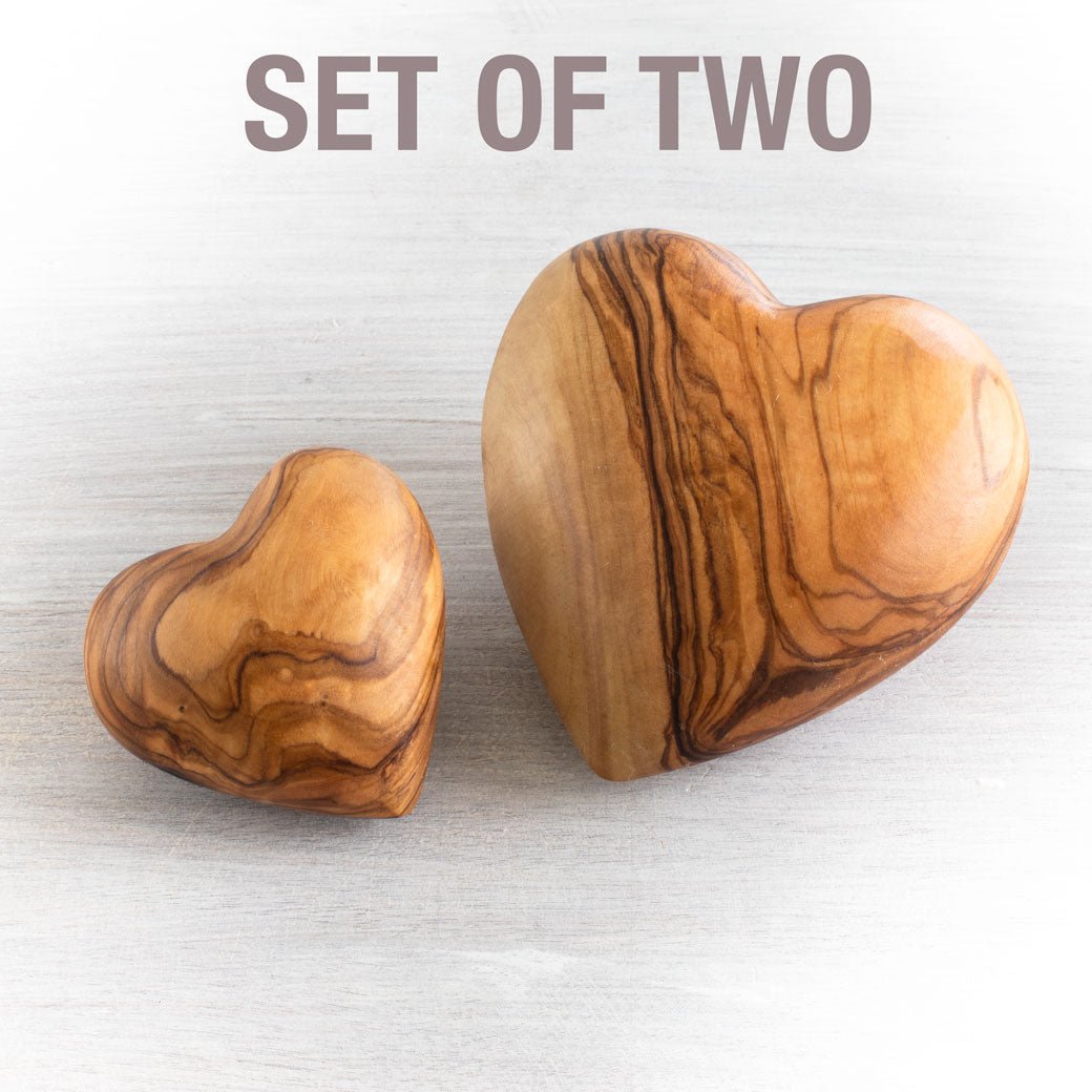 SIENA Heart Collection OLIVE WOOD HANDCRAFTED - Jamailah