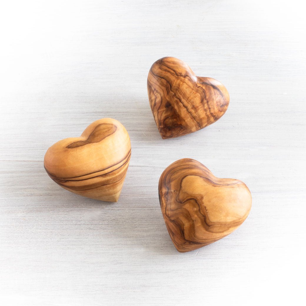 SIENA Heart Collection OLIVE WOOD HANDCRAFTED - Jamailah