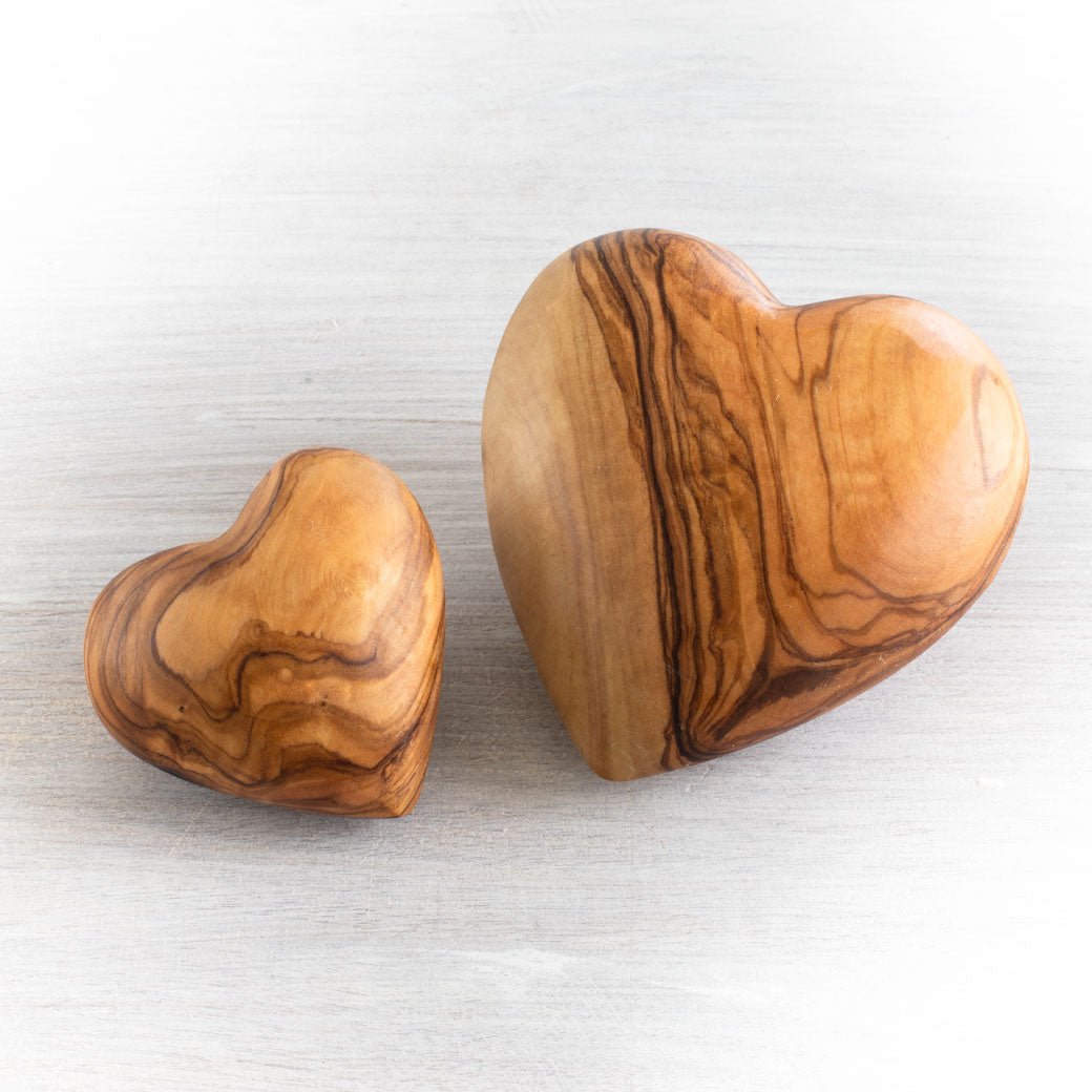 SIENA Heart Collection OLIVE WOOD HANDCRAFTED - Jamailah